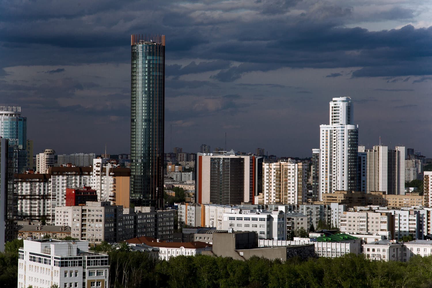 Фото города с высоты