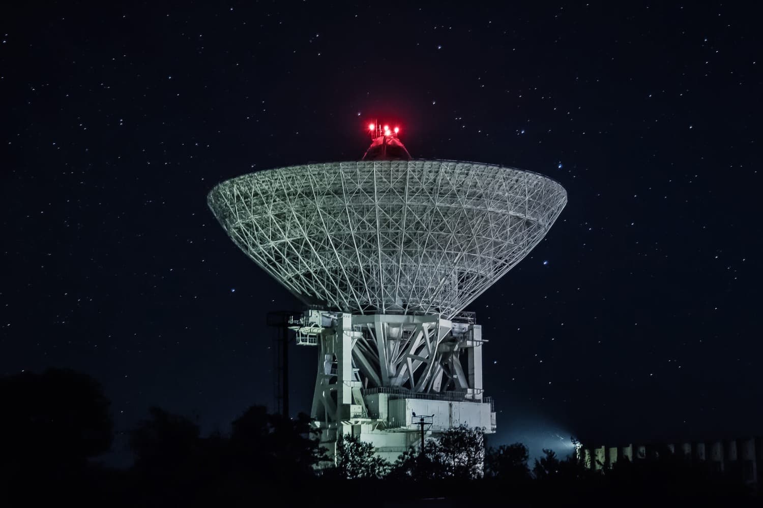 Радиотелескоп РТ-70 в с.Молочном