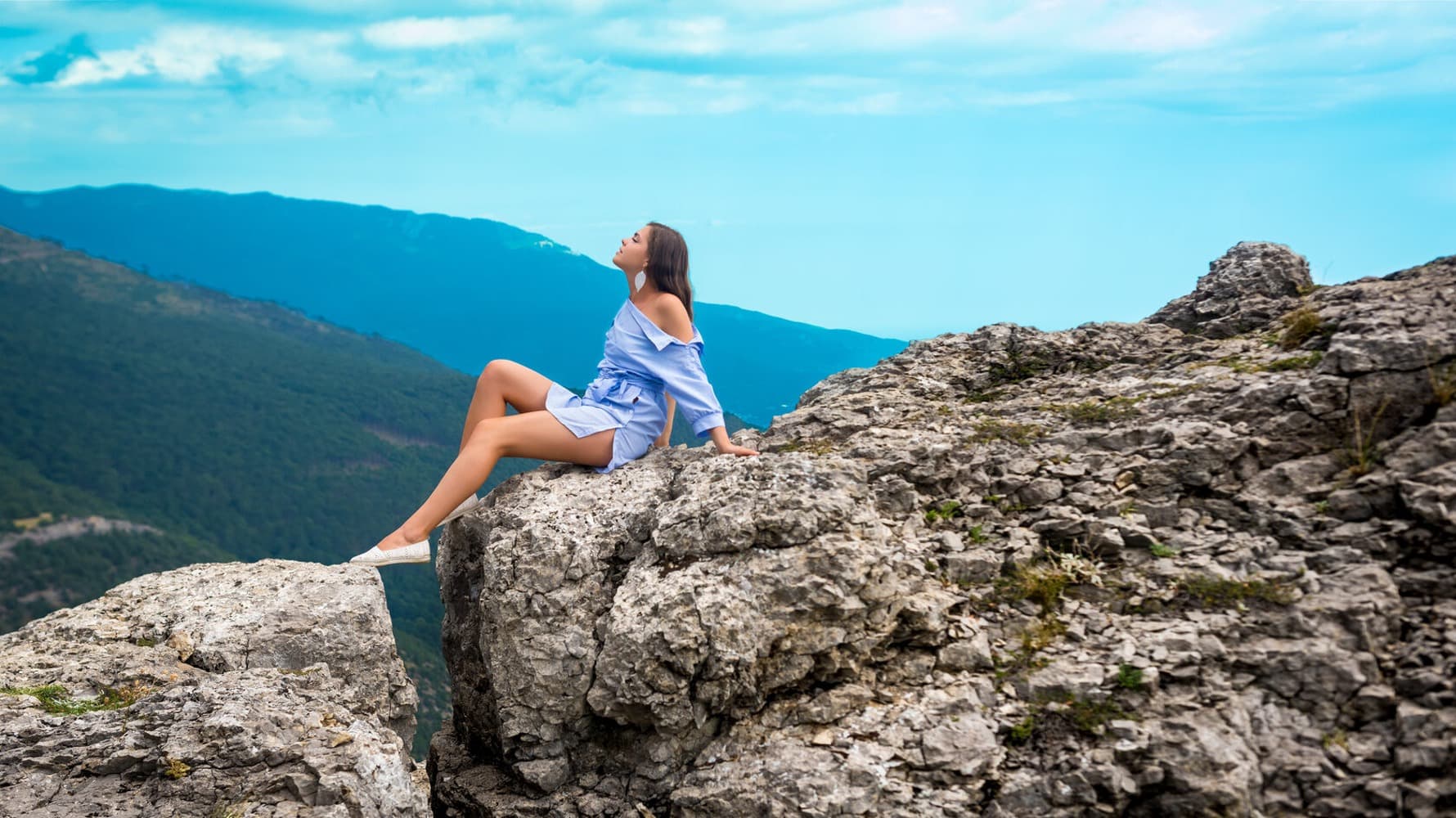 Съемка в горах крыма