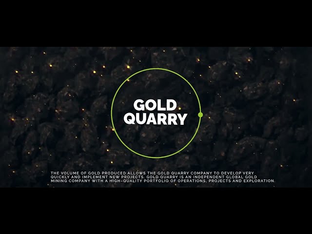 Ролик для золотодобывающей компании
