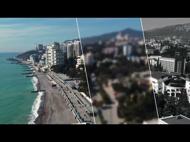 Аэросъемка в Приморском парке